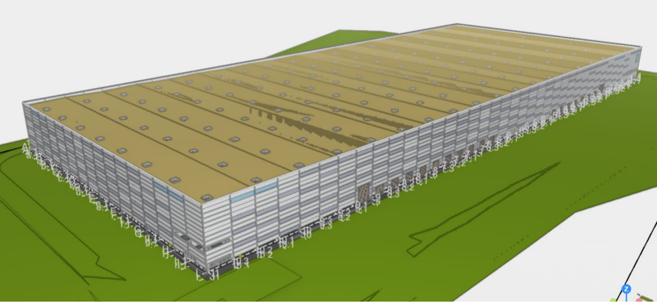 Xanga Logistic Building Warehouse Project